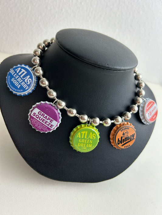 Bottle cap chain